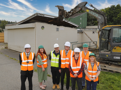 Construction work begins on £7.5m Community Pavilion in Stapleford