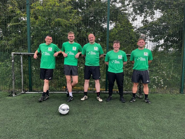 Football fundraiser creates business partnership