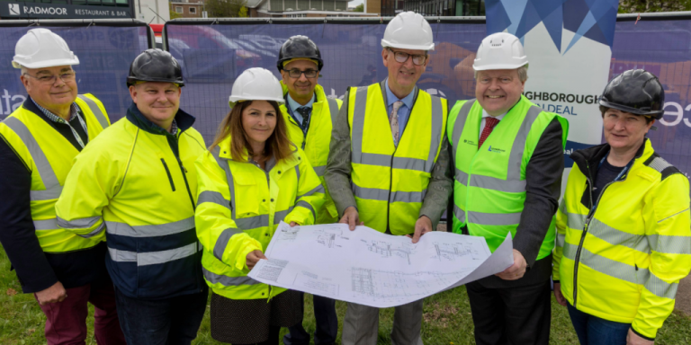 Work starts on digital skills hub in Loughborough