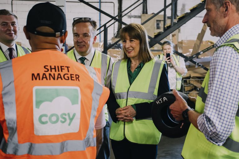 Cosy CEO “honoured” as UK Chancellor pays a visit