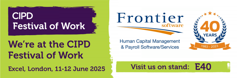 Frontier Software supports CIPD Festival of Work