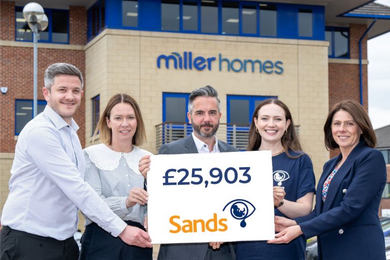Baby loss charity receives £25k from housebuilder