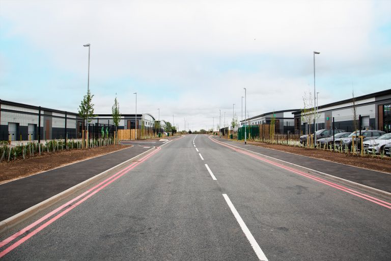 Phase one completes at Castle Donington business park