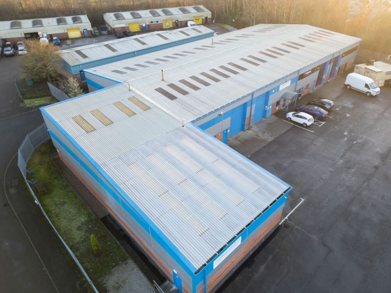 Industrial unit extension complete for packaging machinery manufacturer