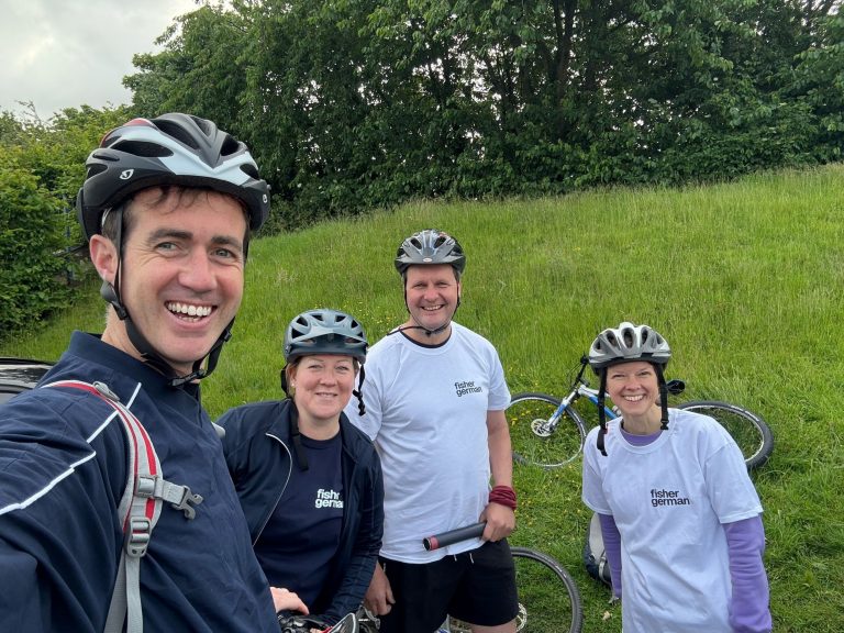 East Midlands property consultancy smashes charity challenge