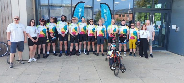 Platform’s 200 mile charity ride raises £10,000 for NSPCC