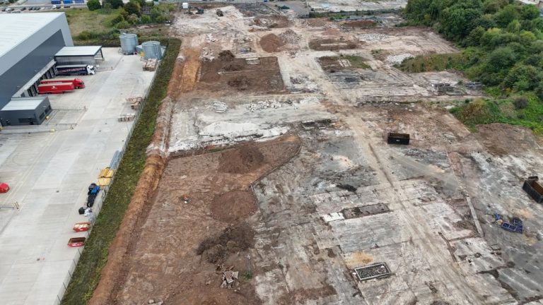 Multi-million-pound investment as major site clean up and enabling works begin at Harrier Park, Hucknall