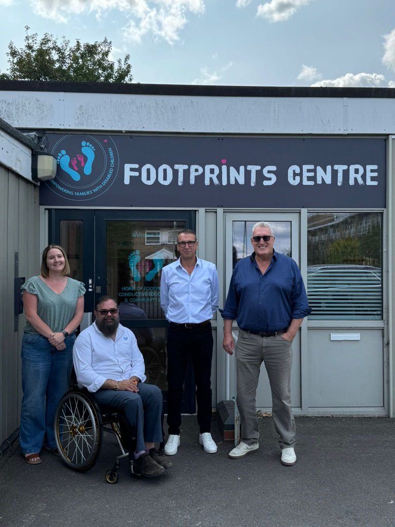 Donation enables Footprints to complete sensory room and install community coffee bar at new Clifton centre