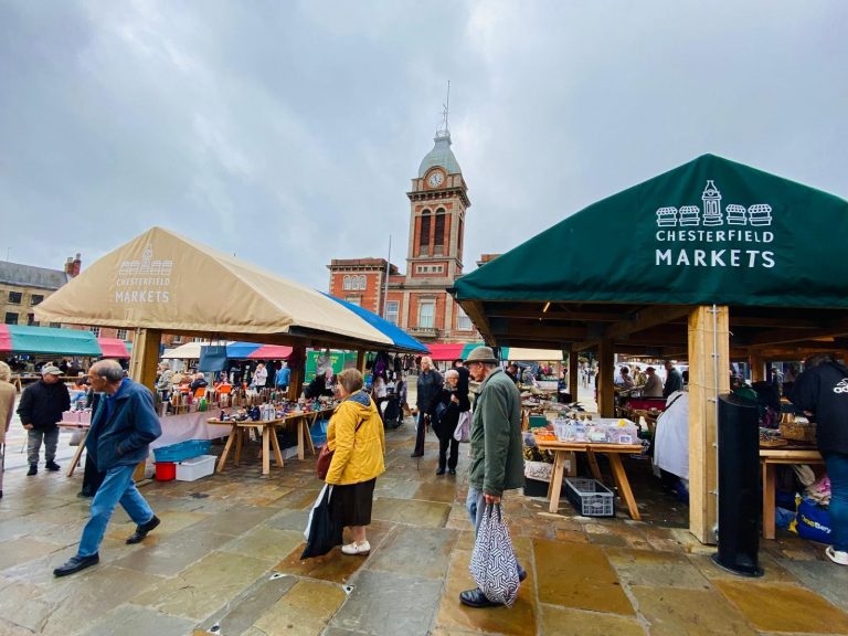 Chesterfield Market traders welcome completion of major regeneration work