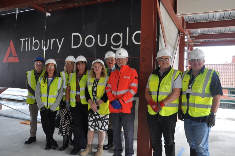 Health and Wellbeing Hub reaches new heights in Worksop