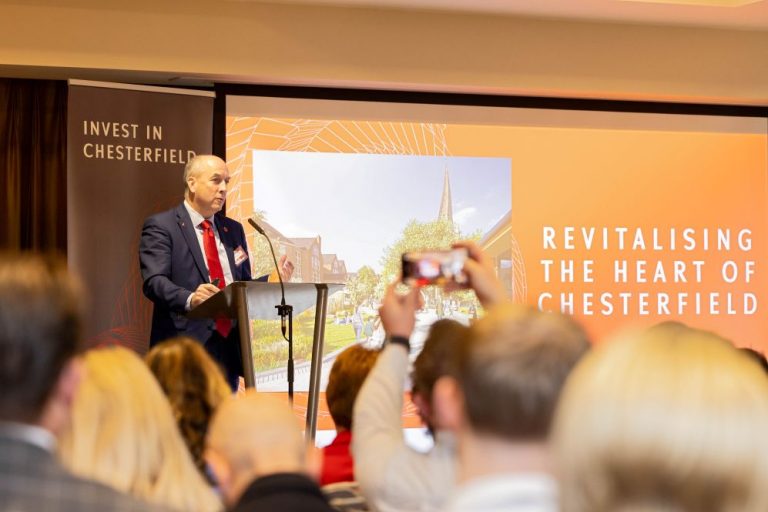 Summit to spotlight how Chesterfield’s ongoing regeneration is driving inclusive growth across the region