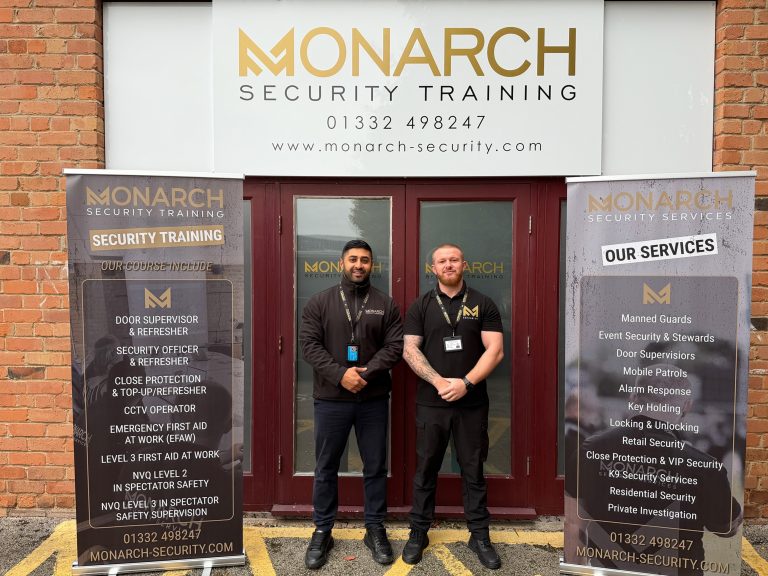 Monarch Security launches Highfield-approved training centre in Derby