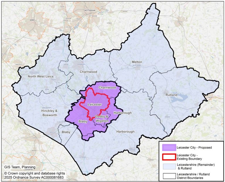 Leicester outlines boundary enlargement plan