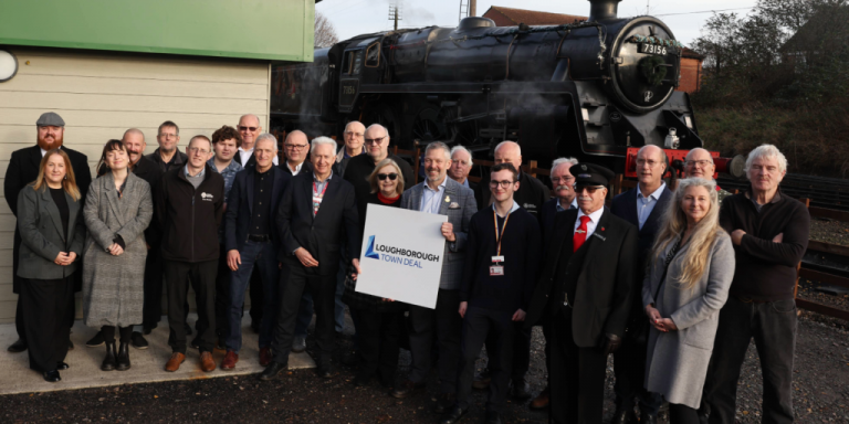 New education centre at heritage railway receives Loughborough Town Deal backing